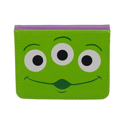 Buckle-Down Toy Story Alien Headshot Vegan Leather Wallet