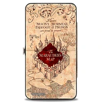 Buckle-Down The Wizarding World of Harry Potter The Marauder's Map Hinged Wallet