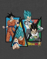 Dragon Ball Super Goku and Vegeta Character Art Men's Short Sleeve T-Shirt