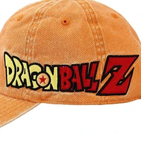 Dragon Ball Z Anime Men's Orange Goku Baseball Hat with Embroidered Logo