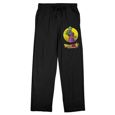 Dragon Ball Super: Super Hero Movie Piccolo Men's Black Pajama Pants
