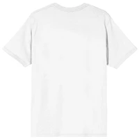 Dragon Ball Z Super Saiyan Goku Kanji Men's White Short Sleeve Graphic T-Shirt