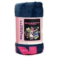 Hello Kitty and Friends Hobbies Digital Print 48-in x 60-in Throw Blanket