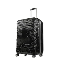 FUL Disney Mickey Mouse Textured -in Hard-Sided Rolling Luggage
