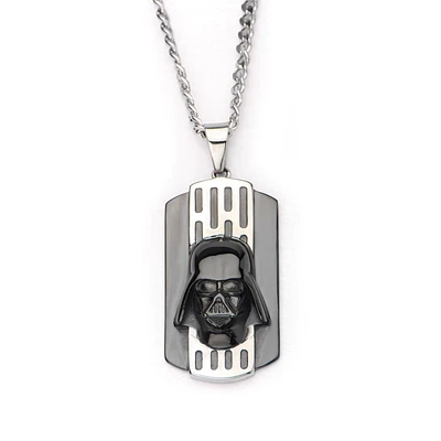 Star Wars Darth Vader 3D Dog Tag Pendant Necklace