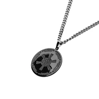 Star Wars Galactic Empire Symbol Gun Metal Small Pendant Necklace
