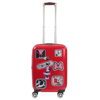 Disney Ful Minnie Mouse Patch inch spinner luggage