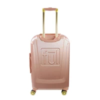 Disney Ful Textured Minnie Mouse 25-in Hard-Sided Luggage - Rose Gold