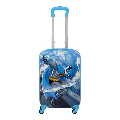 DC Comics Ful Batman Rooftop Kids 21-in Hard-Sided Carry-On Luggage