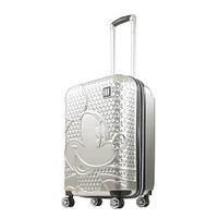 Disney FUL Mickey Mouse Textured 26-in Hard-Sided Roller Luggage