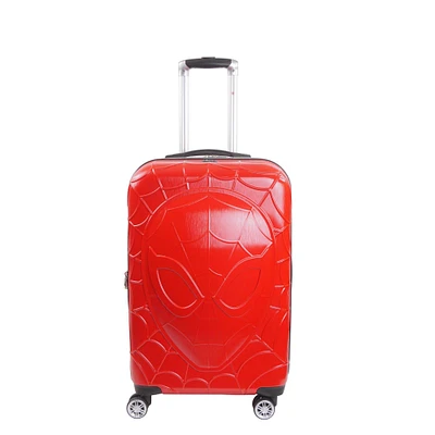 FUL Marvel Molded Spiderman 8 Wheel Expandable Spinner 25-in Hard-Sided Carry-On Luggage