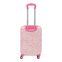 Disney Ful Minnie Mouse Pose with Floral Background Kids 21-in Hard-Sided Carry-On Luggage