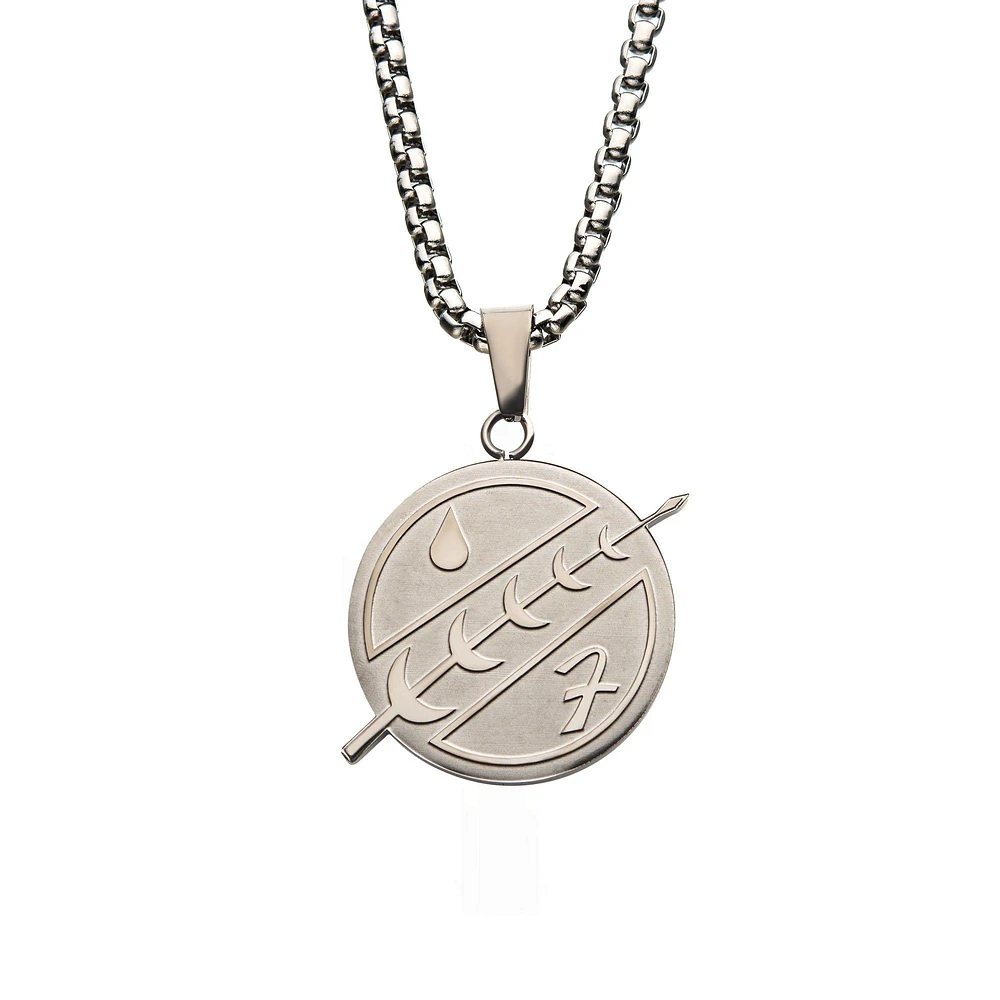 Star Wars Boba Fett Symbol Necklace