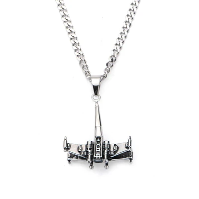 Star Wars 3D X-Wing Starfighter Necklace with Pendant