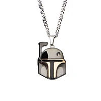 Star Wars Boba Fett Helmet Pendant Necklace