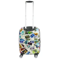 DISNEY Ful Disney 100 Years Stamps ABS Hard-sided Spinner -inch Luggage