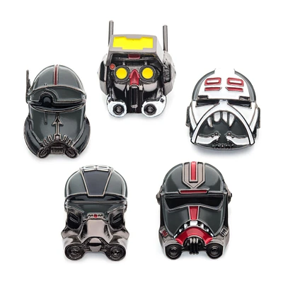 Star Wars Bad Batch 3D Helmet Pin Set 5-Pack