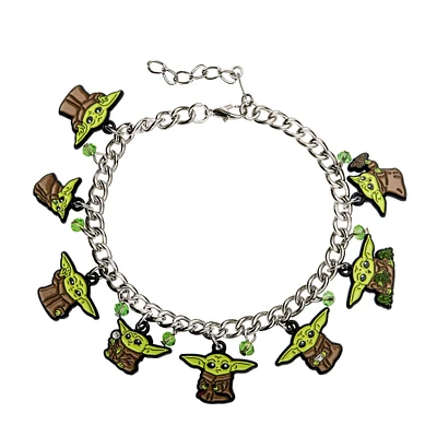 Star Wars: The Mandalorian Grogu Poses Charm Bracelets