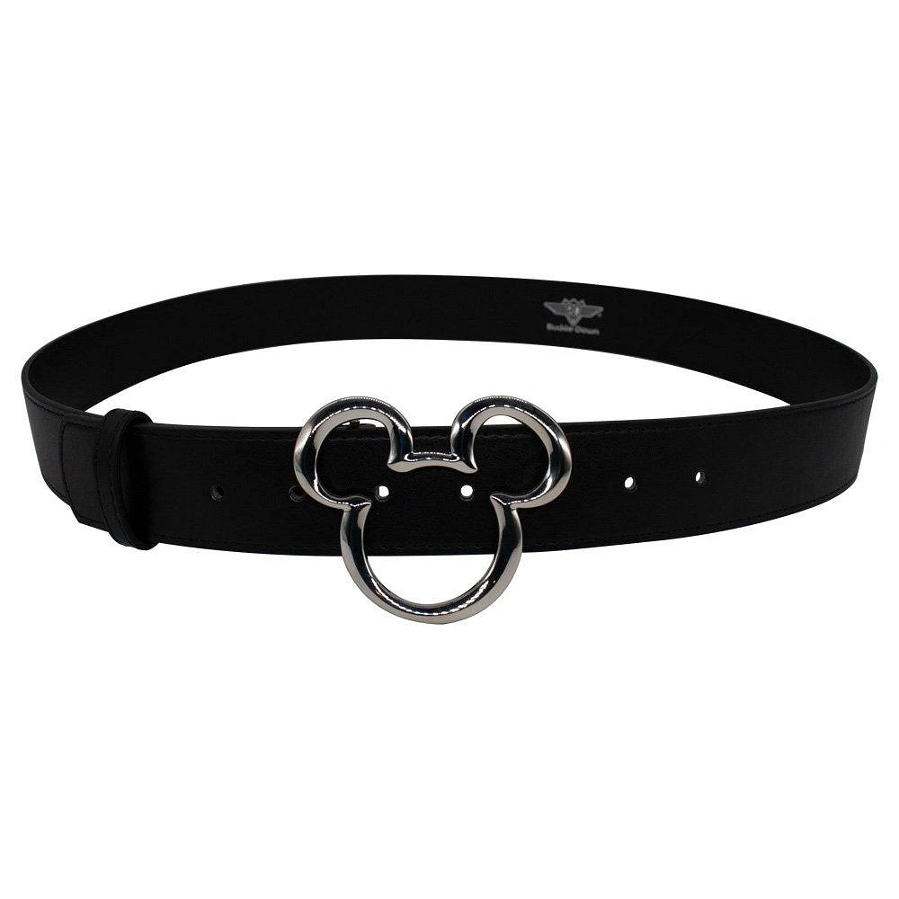 Buckle-Down Disney Mickey Mouse Vegan Leather Cast Buckle Belt