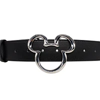 Buckle-Down Disney Mickey Mouse Vegan Leather Cast Buckle Belt