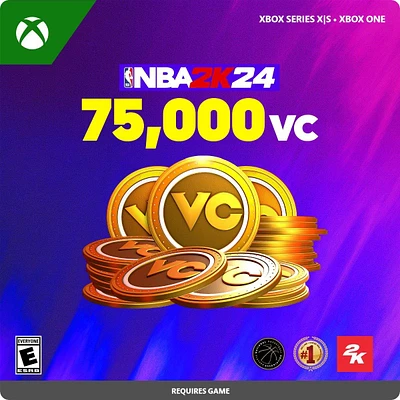 NBA 2K 24: Virtual Currency 75,000