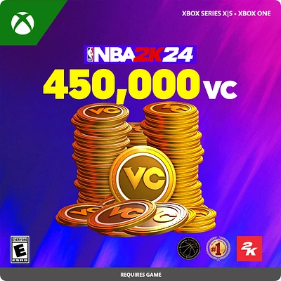 NBA 2K 24: Virtual Currency 450,000