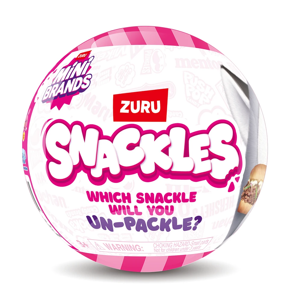 ZURU Snackles 5.5-in Surprise Plush (Styles May Vary)