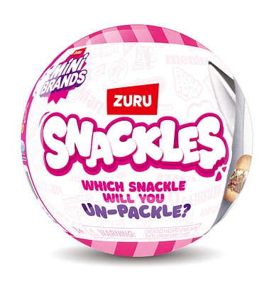 ZURU Snackles 5.5-in Surprise Plush (Styles May Vary)