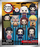 Demon Slayer: Kimetsu no Yaiba 3D Foam Bag Clip Blind Bag Series 4 (Styles May Vary)