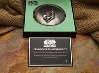 Star Wars: The Mandalorian Grogu Chestplate Pin GameStop Exclusive
