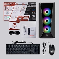 iBUYPOWER TraceMRI7N4701 Gaming Desktop PC Intel Core i7 12700KF 16GB DDR4 NVIDIA GeForce RTX 4070 1TB NVMe SSD Windows 11 Home