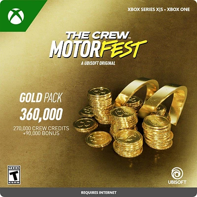 The Crew Motorfest Virtual Currency Gold Pack