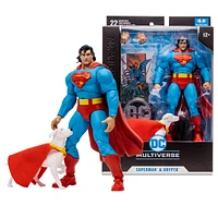 McFarlane Toys Collector Edition DC Multiverse Superman and Krypto (Return of Superman) 7-in Action Figure