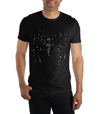 Venom Gloss Print Grey Unisex Short Sleeve T-Shirt