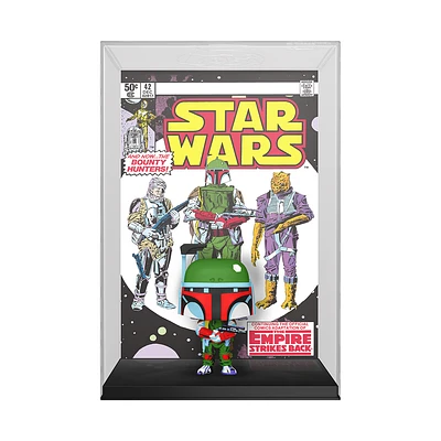 Funko POP! Comic Cover: Star Wars: The Empire Strikes Back - Boba Fett 4.35-in Vinyl Figure