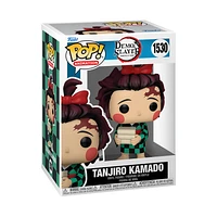 Funko POP! Animation: Demon Slayer: Kimetsu no Yaiba Tanjiro Kamado (Kimono) 4.89-in Vinyl Figure