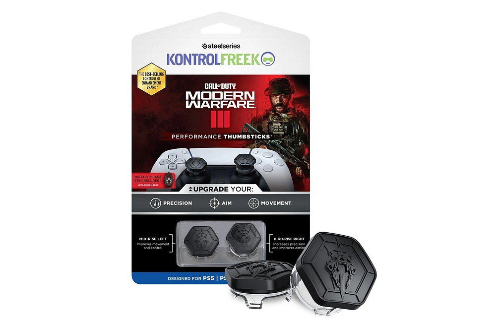 KontrolFreek FPS Performance Aim Thumbsticks for PlayStation 5 - Call of Duty Modern Warfare III