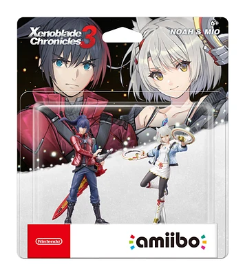 Xenoblade Chronicles 3 Noah and Mio 2-Pack amiibo