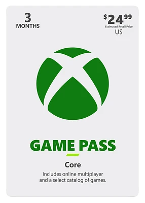 Xbox Game Pass Core Month
