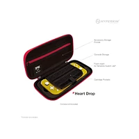 Hyperkin Eva Hard Shell Carrying Case for Nintendo Switch and Nintendo Switch OLED Heart Drop