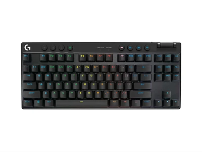 Logitech G PRO X TKL LIGHTSPEED Wireless Gaming Keyboard Black