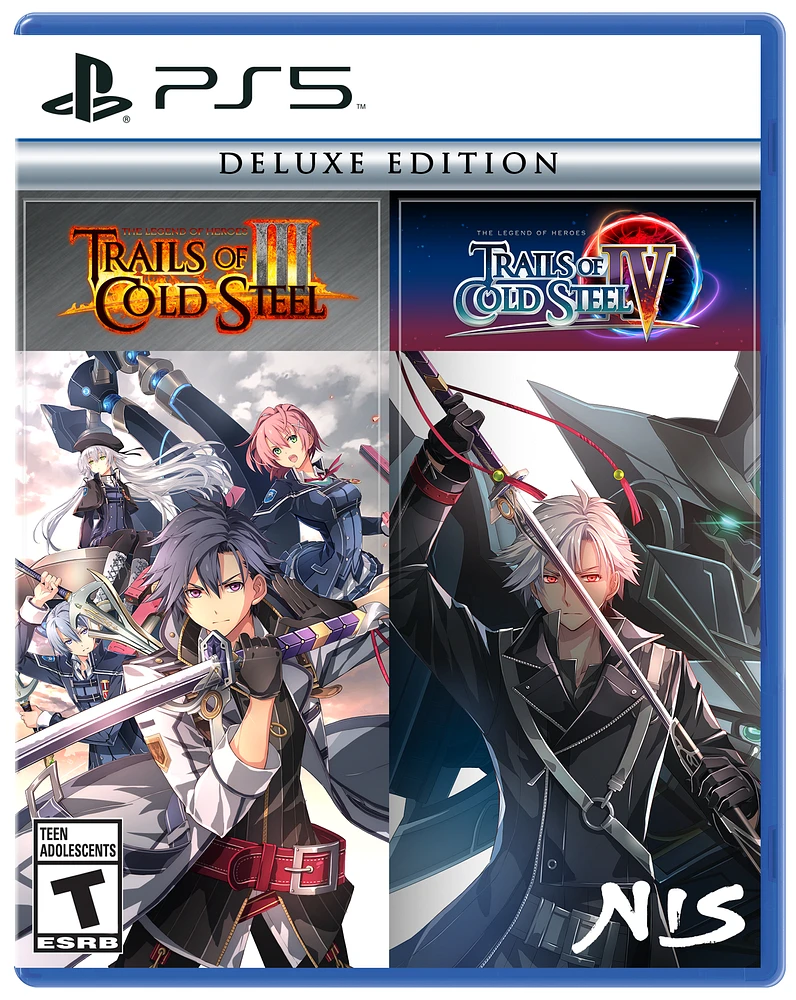 The Legend of Heroes: Trails of Cold Steel III / The Legend of Heroes: Trails of Cold Steel IV - Deluxe Edition - PlayStation 5