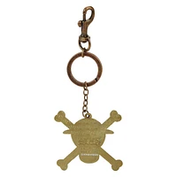 Loungefly  One Piece Straw Hat Jolly Roger Enamel Keychain