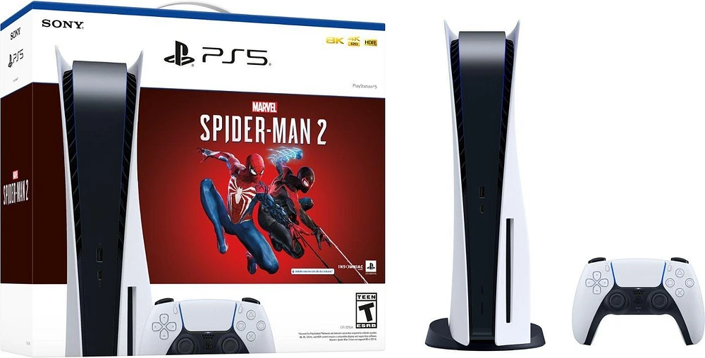 Sony PlayStation 5 Console - Marvel's Spider-Man 2 Bundle