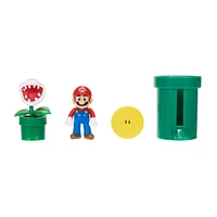 Jakks Pacific Super Mario Bros 2.5-in Jungle Diorama Playset