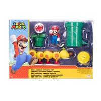 Jakks Pacific Super Mario Bros 2.5-in Jungle Diorama Playset