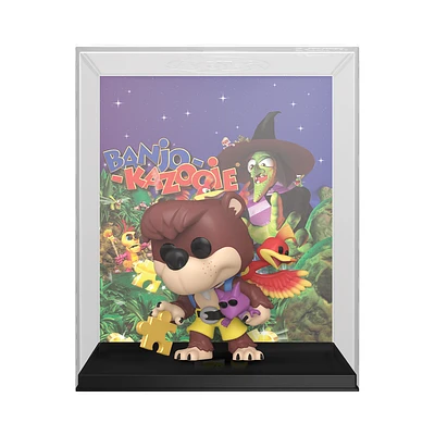 Funko POP! Game Cover: Banjo Kazooie - Banjo and Pop! Kazooie 3.6-in Vinyl Figure GameStop Exclusive