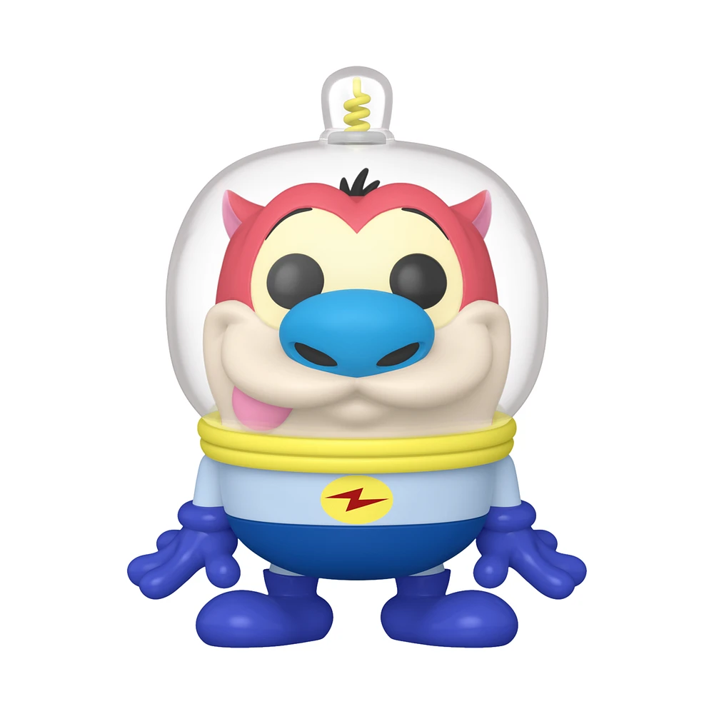 Funko POP! Television: Nickelodeon Rewind- The Ren and Stimpy Show Stimpy(Space Suit) -in Vinyl Figure