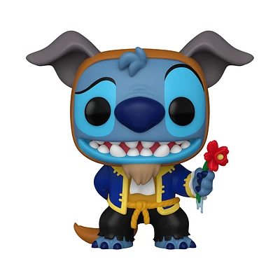 Funko POP! Disney: Lilo and Stitch - Stitch (Beauty and the Beast - Beast Costume) 4-in Vinyl Figure