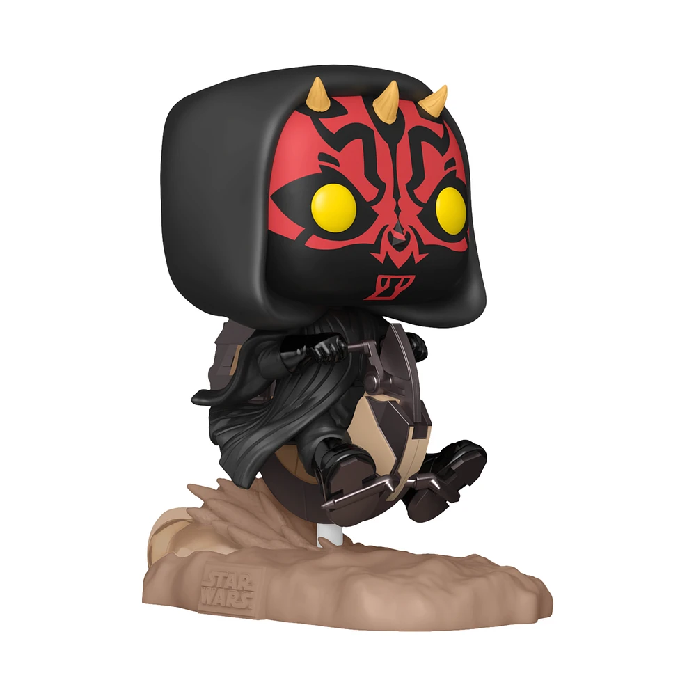 Funko POP! Star Wars: The Phantom Menace 25th Anniversary Darth Maul (on Bloodfin) 4.6-in Vinyl Figure